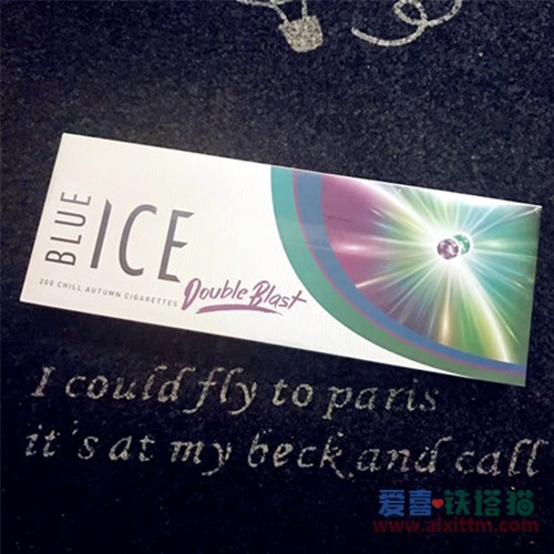 ICE蓝莓薄荷双爆珠细支 