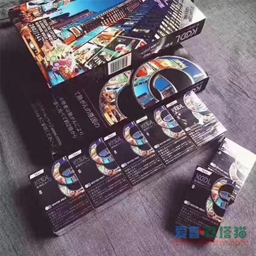 KOOL蓝莓柠檬双爆珠礼盒装