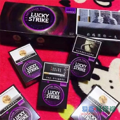 LUCKY STRIKE台版好彩蓝莓爆珠