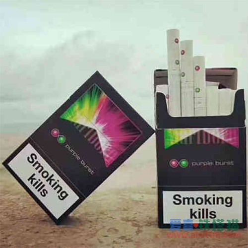 Marlboro欧盟万宝路草莓双爆方盒装