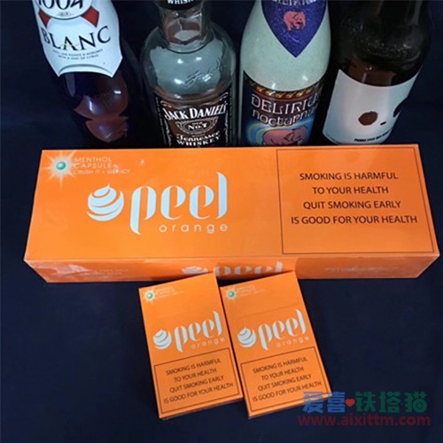 PEEL百乐橙子爆珠