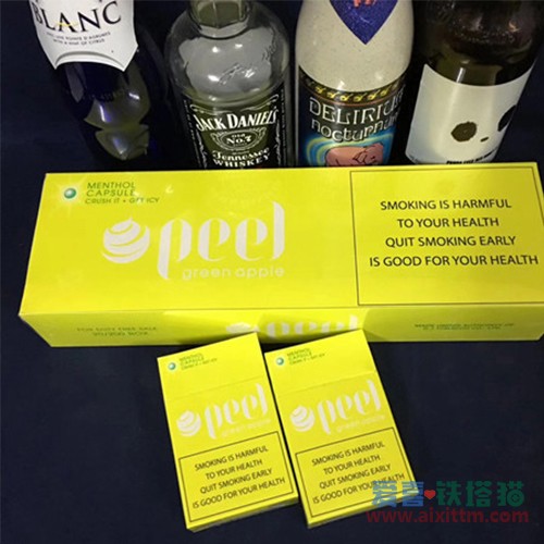 PEEL百乐柠檬爆珠 