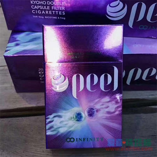 PEEL百乐蓝莓葡萄双爆珠