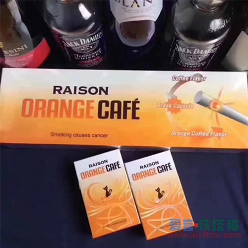 RAISON铁塔猫太阳橙子爆珠 